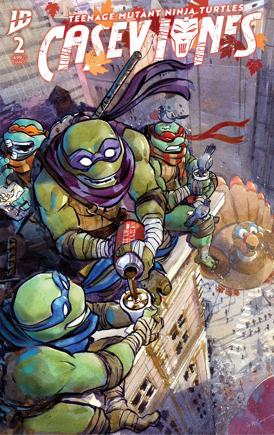 Teenage Mutant Ninja Turtles Casey Jones #2 Cover C Variant Jared Cullum Cover