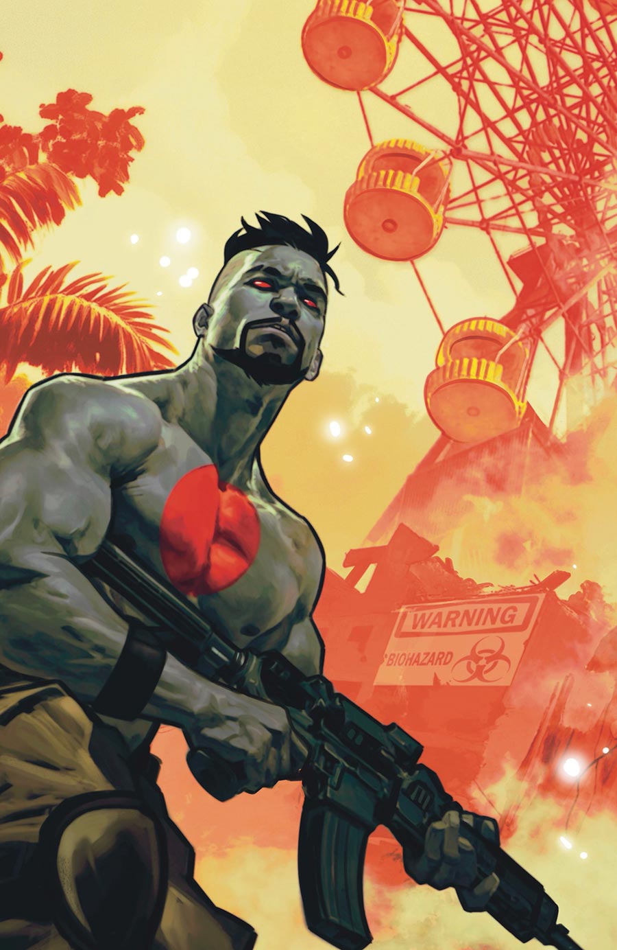 Valiant Beyond Bloodshot #4 Man Made Hell Part 1 Cover E Variant Francesco Tomaselli Virgin Cover