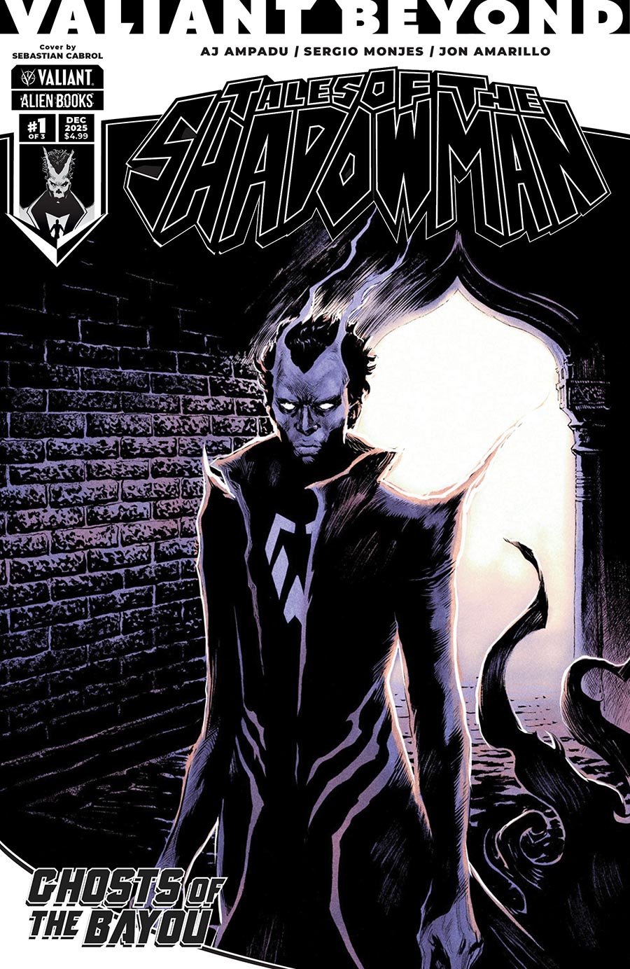 Valiant Beyond Tales Of The Shadowman #4 Ghosts Of The Bayou Part 1 Cover A Regular Sebastian Cabrol Cover