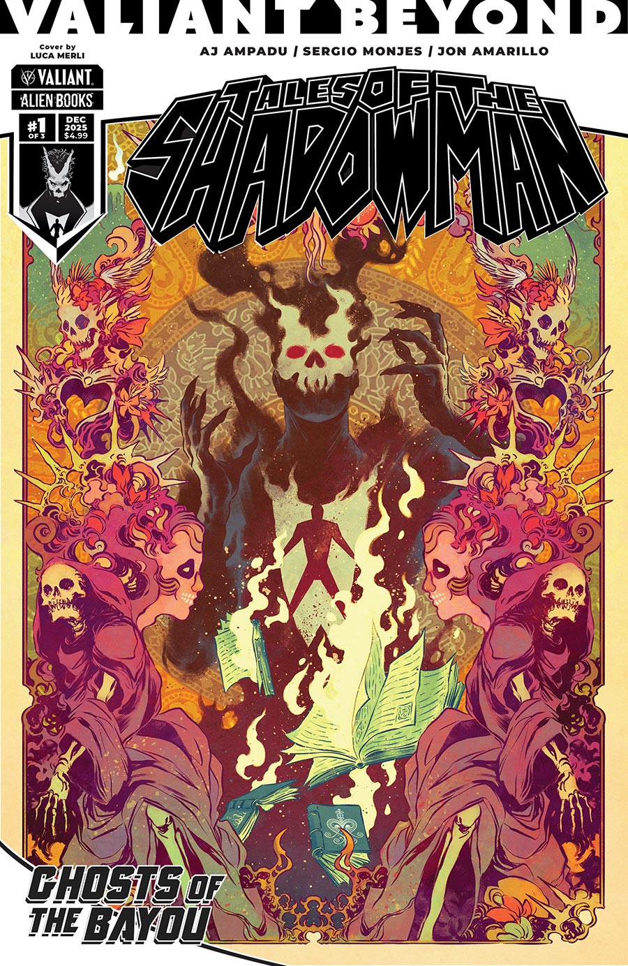 Valiant Beyond Tales Of The Shadowman #4 Ghosts Of The Bayou Part 1 Cover B Variant Luca Merli Cover