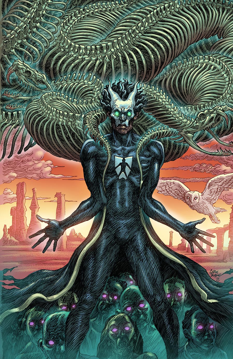 Valiant Beyond Tales Of The Shadowman #4 Ghosts Of The Bayou Part 1 Cover F Variant Carlos Dearmas Virgin Cover