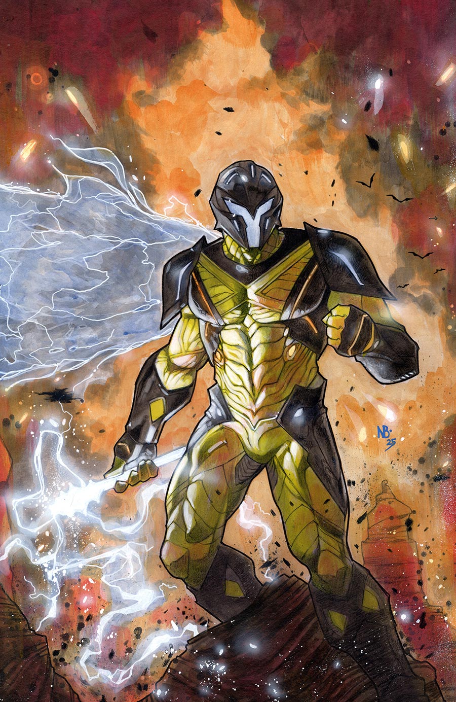 Valiant Beyond The X-O Manowar #3 Cover D Variant Nathan Birr Virgin Cover