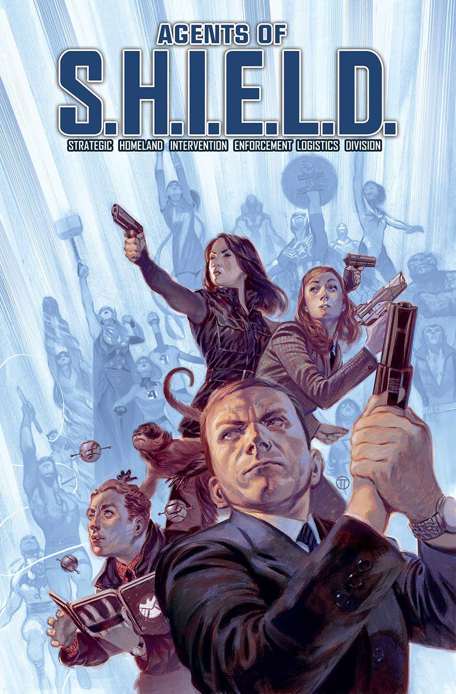 Agents Of S.H.I.E.L.D. Omnibus HC Book Market Julian Totino Tedesco Cover