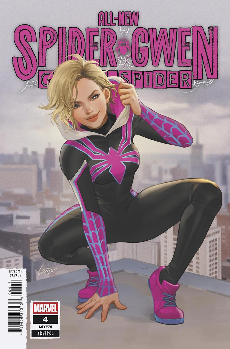 All-New Spider-Gwen Ghost-Spider #4 Cover D Incentive Lesley Leirix Li Variant Cover