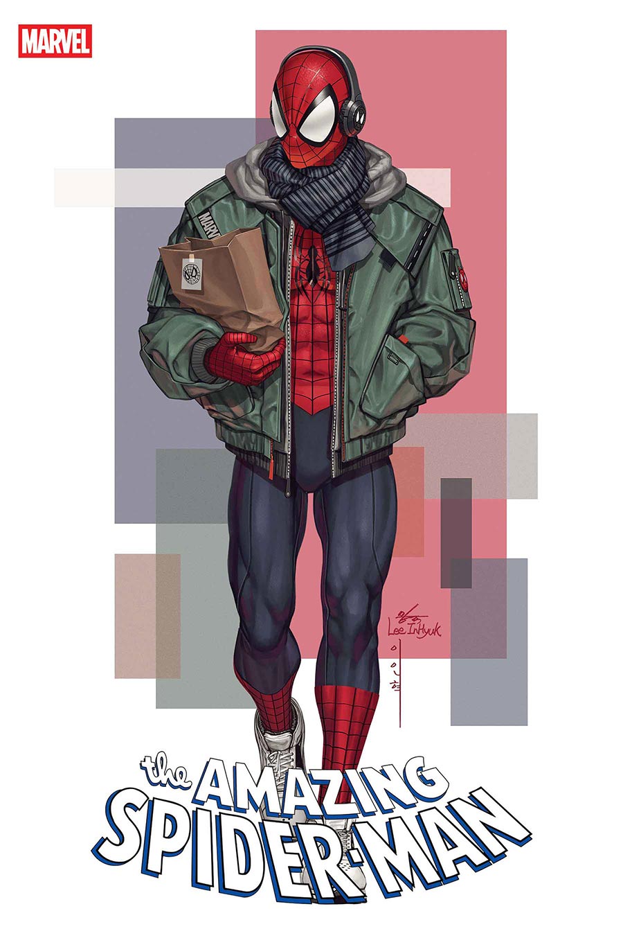 Amazing Spider-Man Vol 7 #15 Cover C Variant Inhyuk Lee Street-Verse Cover (#979)