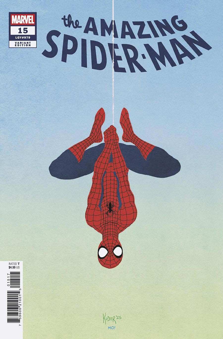 Amazing Spider-Man Vol 7 #15 Cover G Incentive Aaron Kuder Variant Cover (#979)