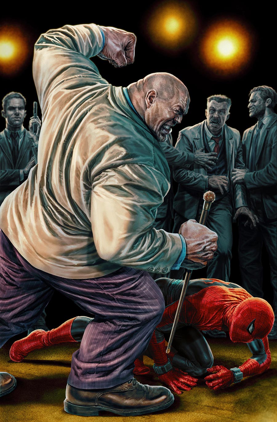 Amazing Spider-Man Vol 7 #16 Cover G Incentive Lee Bermejo Amazing Visions Virgin Cover (#980)