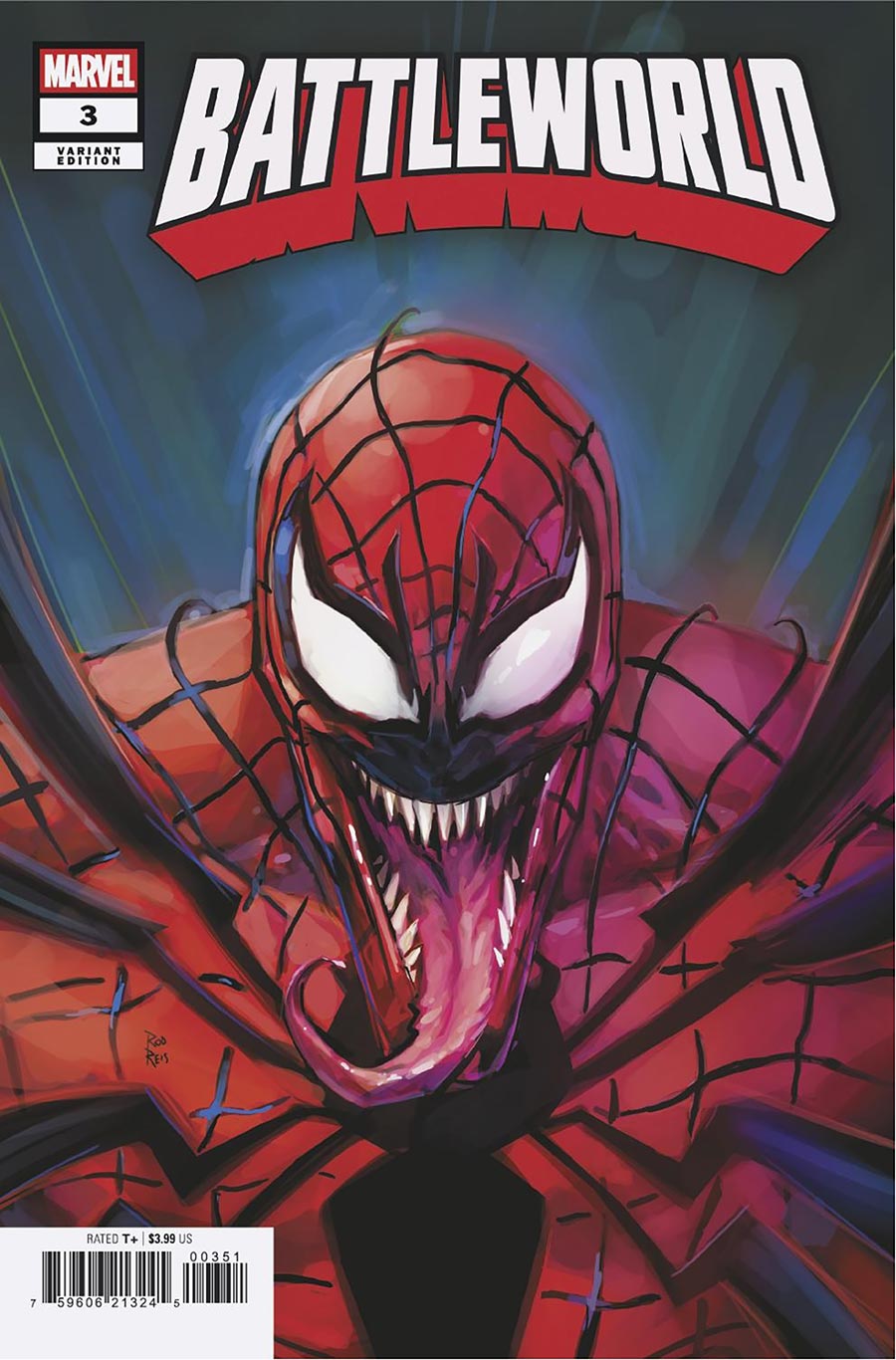 Battleworld #3 Cover C Variant Rod Reis Venom 252 Cover