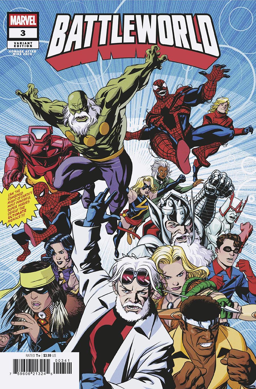 Battleworld #3 Cover D Variant Mike McKone Homage Cover