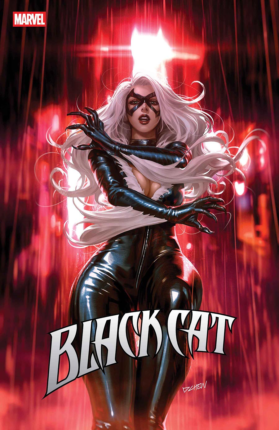 Black Cat Vol 3 #4 Cover C Variant Derrick Chew Black Cat Cover