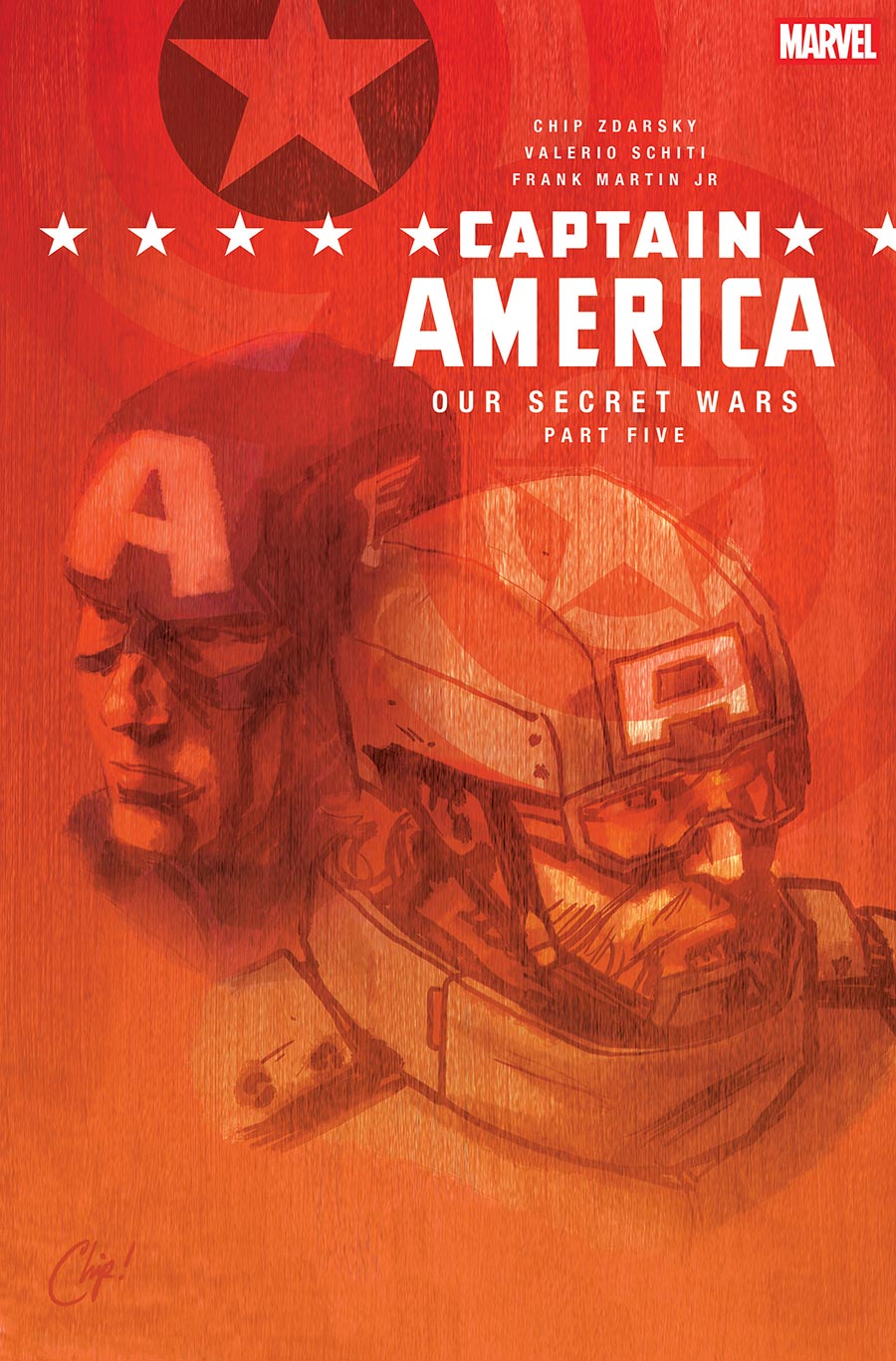 Captain America Vol 11 #5 Cover E Variant Chip Zdarsky Cover