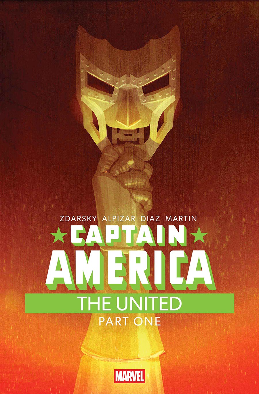 Captain America Vol 11 #6 Cover E Variant Chip Zdarsky Spoiler Cover (One World Under Doom Epilogue)