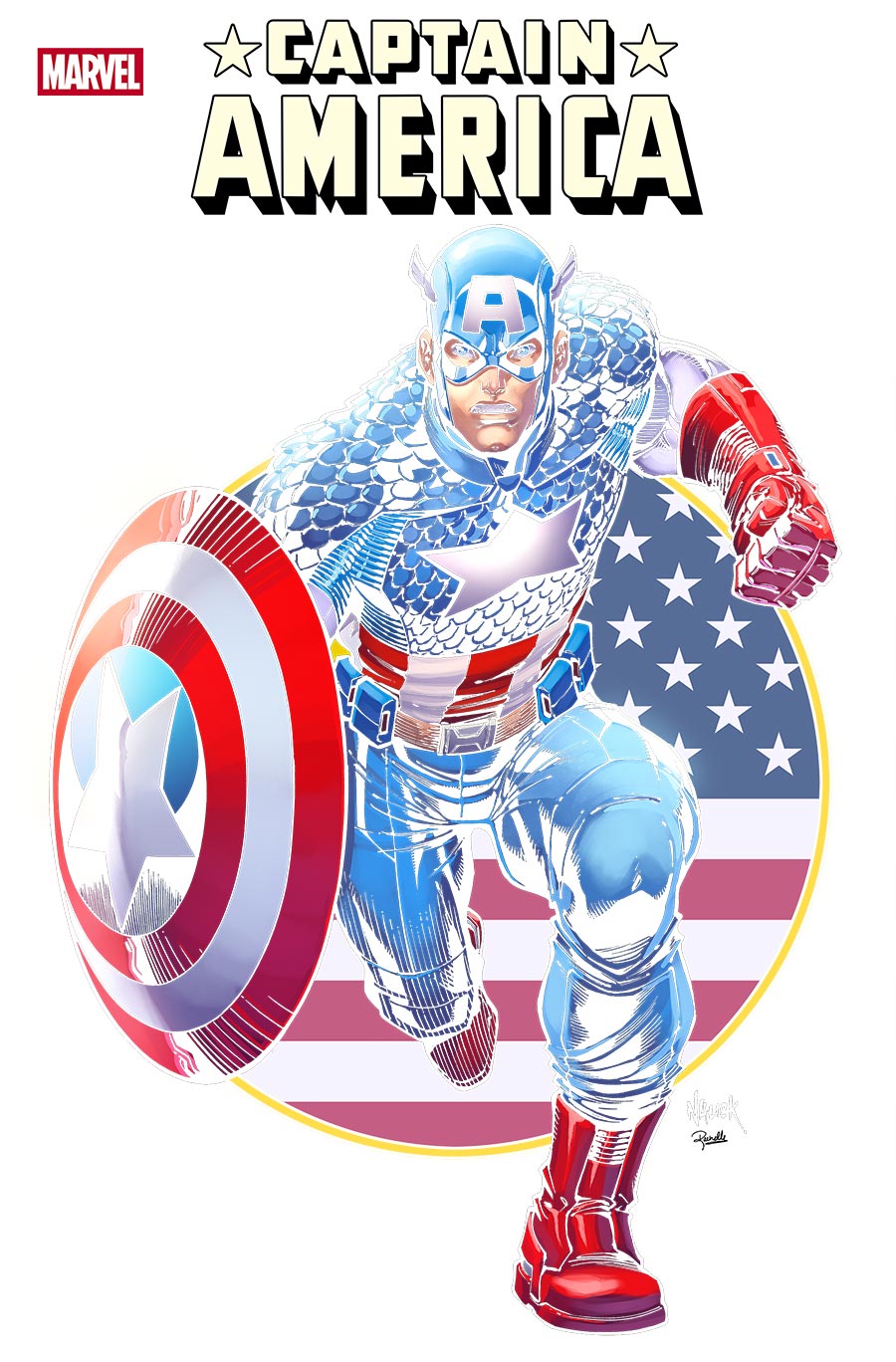 Captain America Vol 11 #6 Cover B Variant Todd Nauck Iconic Cover (One World Under Doom Epilogue)