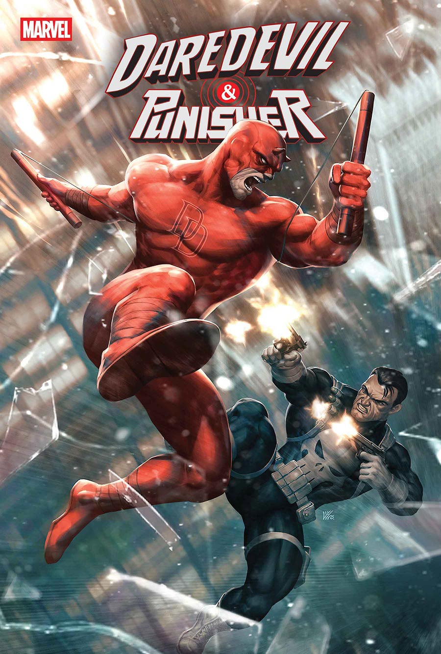 Daredevil & Punisher The Devils Trigger #1 Cover A Regular Kendrick kunkkka Lim Cover
