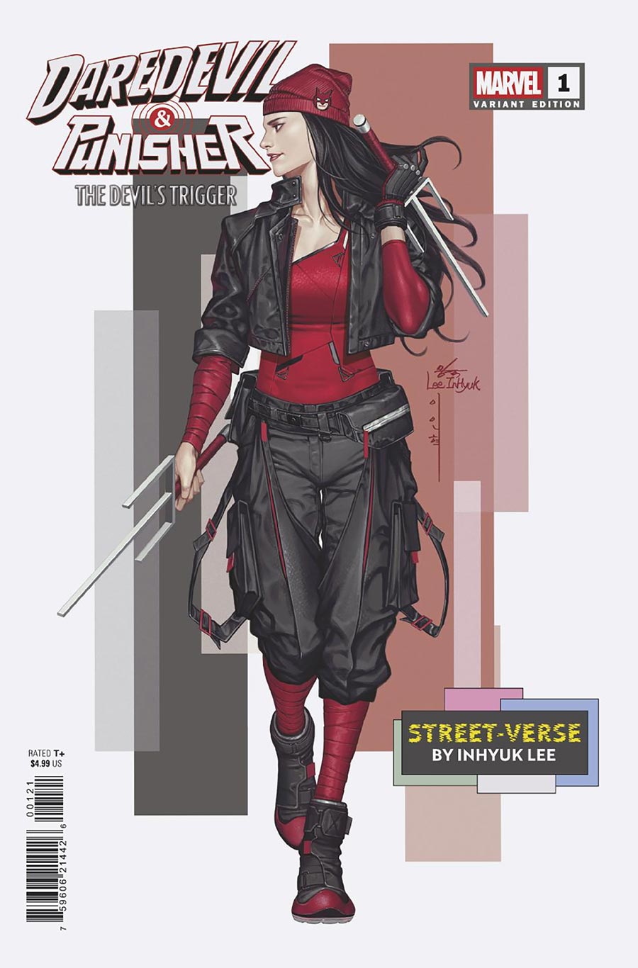 Daredevil & Punisher The Devils Trigger #1 Cover B Variant Inhyuk Lee Street-Verse Cover