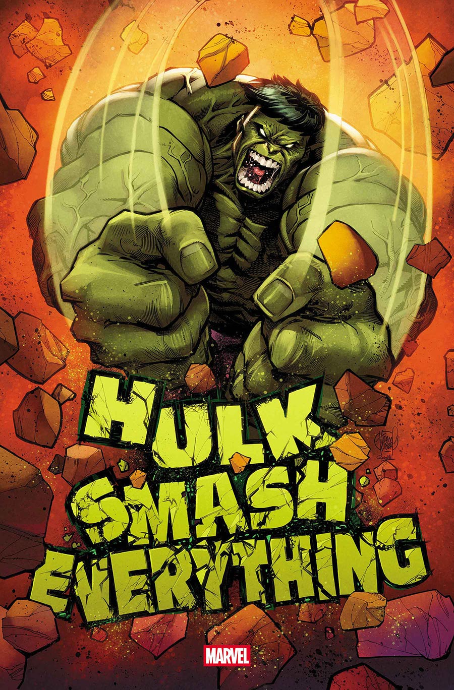 Hulk Smash Everything #1 Poster
