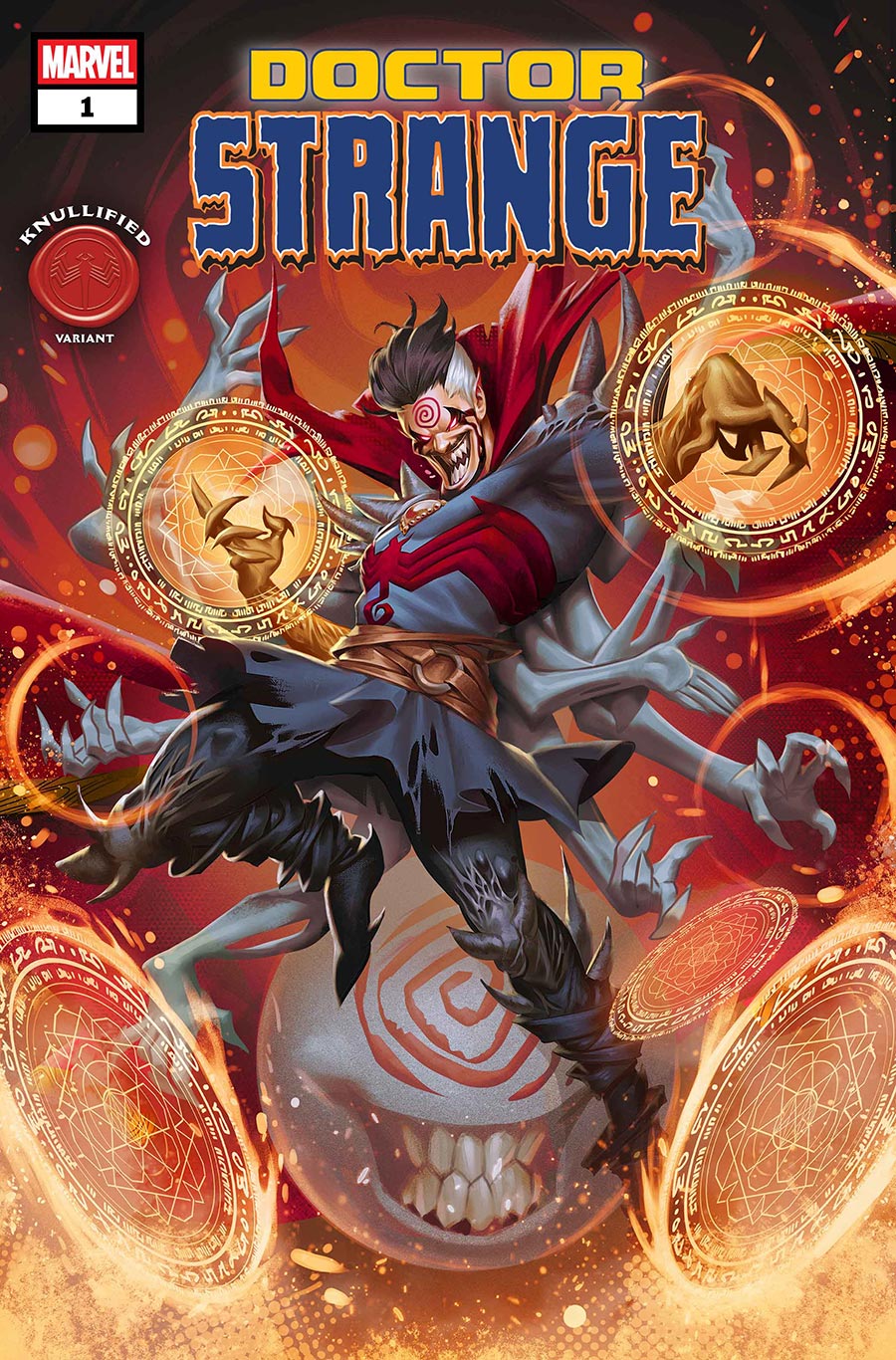 Doctor Strange Vol 7 #1 Cover C Variant Mateus Manhanini Knullified Cover