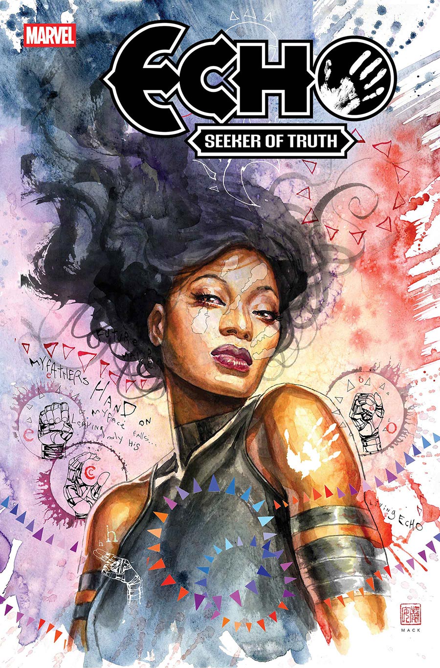 Echo Seeker Of Truth #1 (One Shot) Cover A Regular David Mack Cover