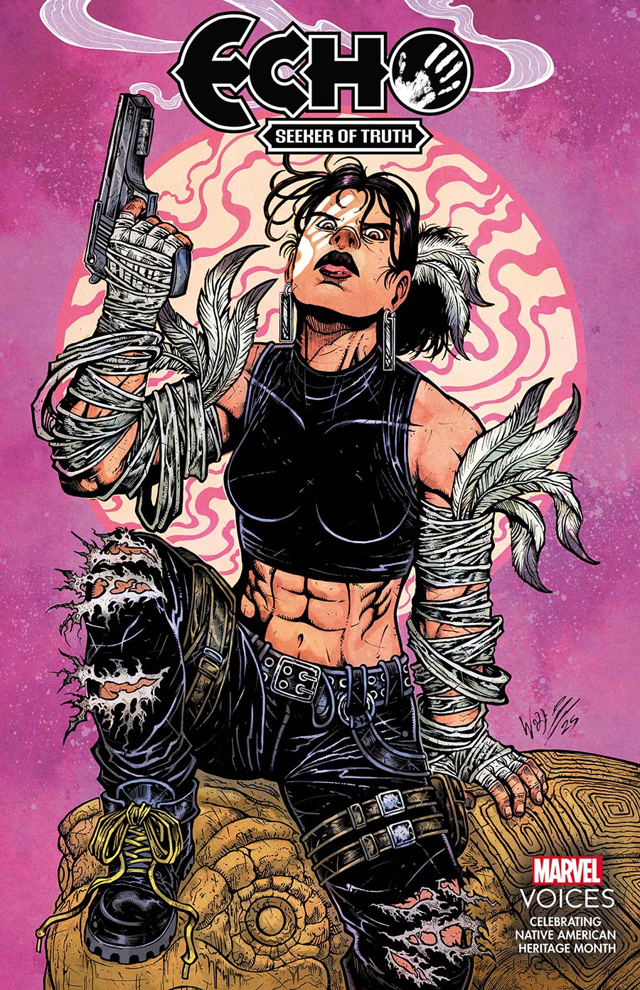 Echo Seeker Of Truth #1 (One Shot) Cover B Variant Maria Wolf Cover