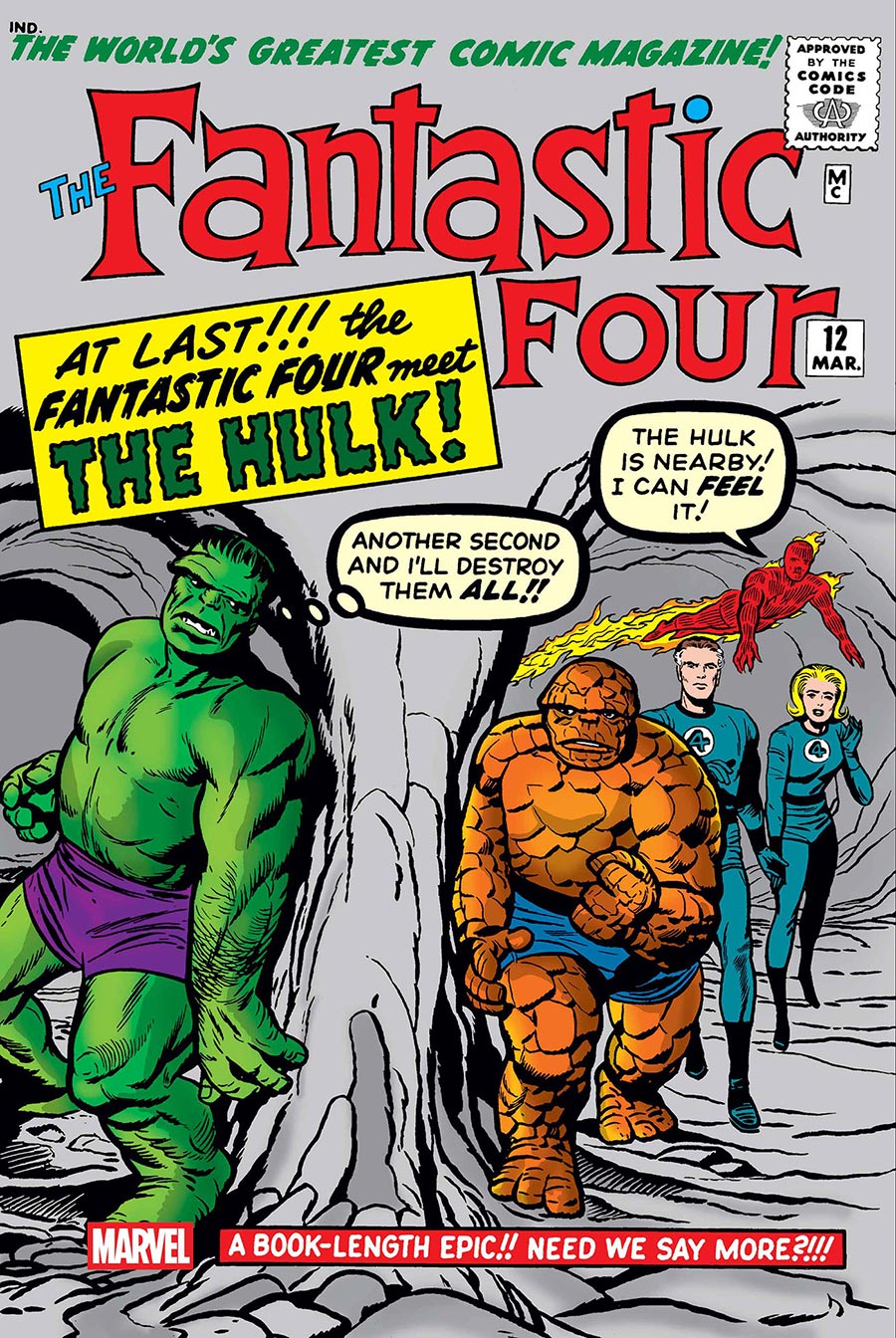 Fantastic Four #12 Cover C Facsimile Edition Variant Jack Kirby Foil Cover