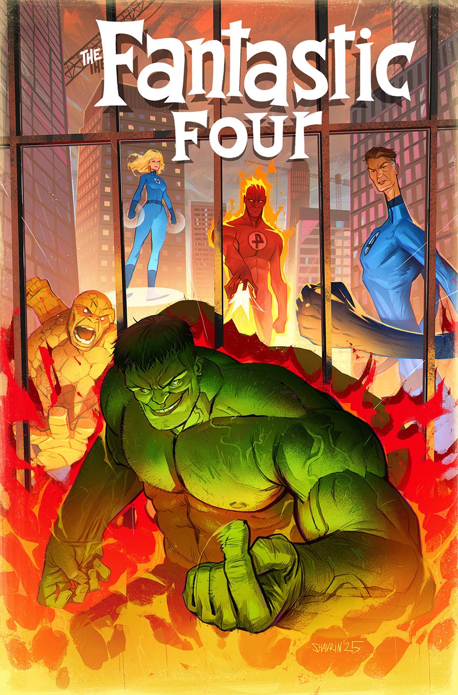Fantastic Four #12 Cover D Facsimile Edition Incentive Ivan Shavrin Variant Cover