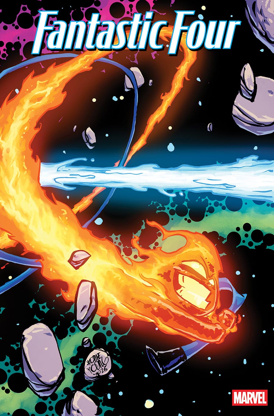 Fantastic Four Vol 8 #5 Cover B Variant Skottie Young 5-Part Connecting Cover