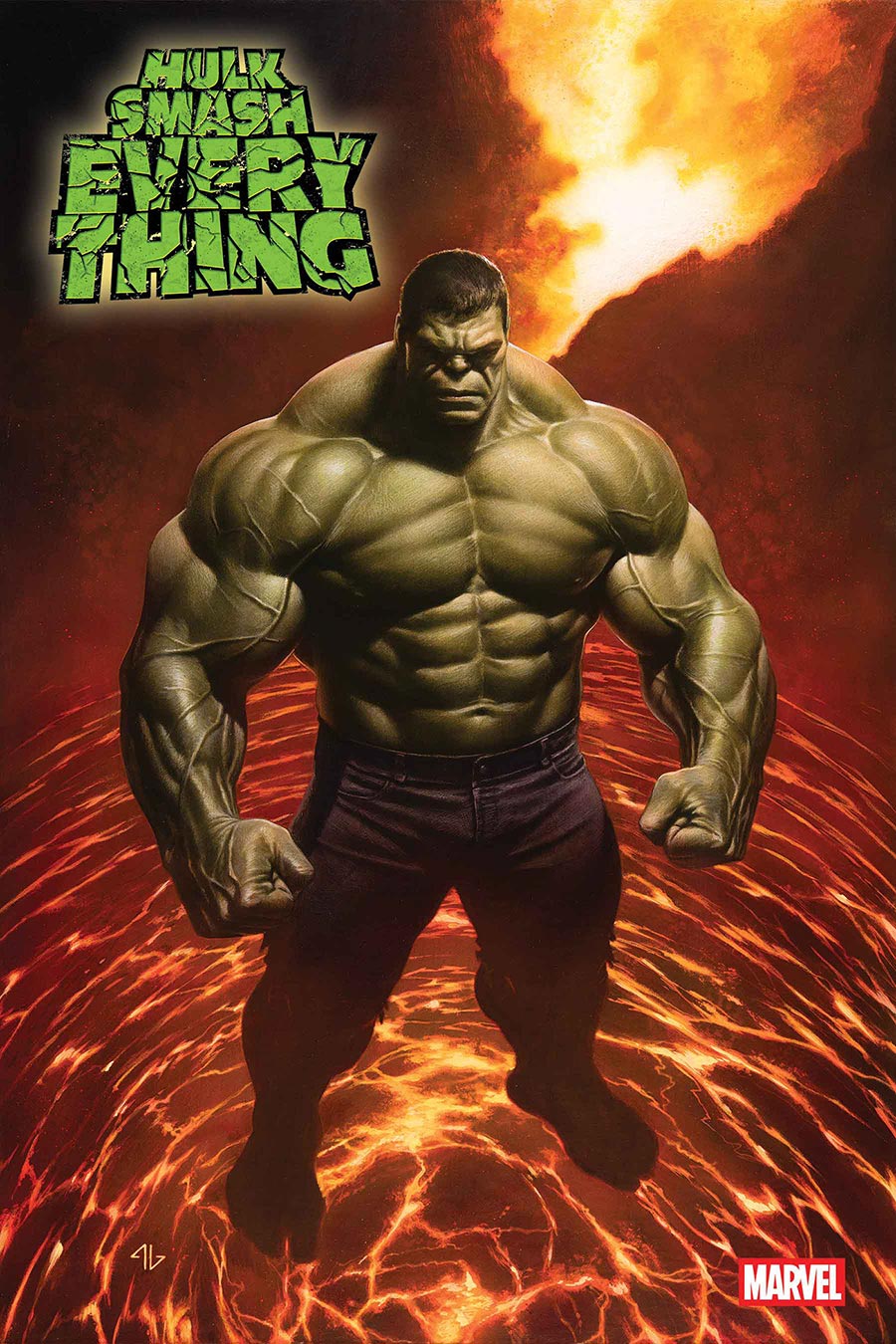 Hulk Smash Everything #1 Cover D Variant Adi Granov Foil Cover