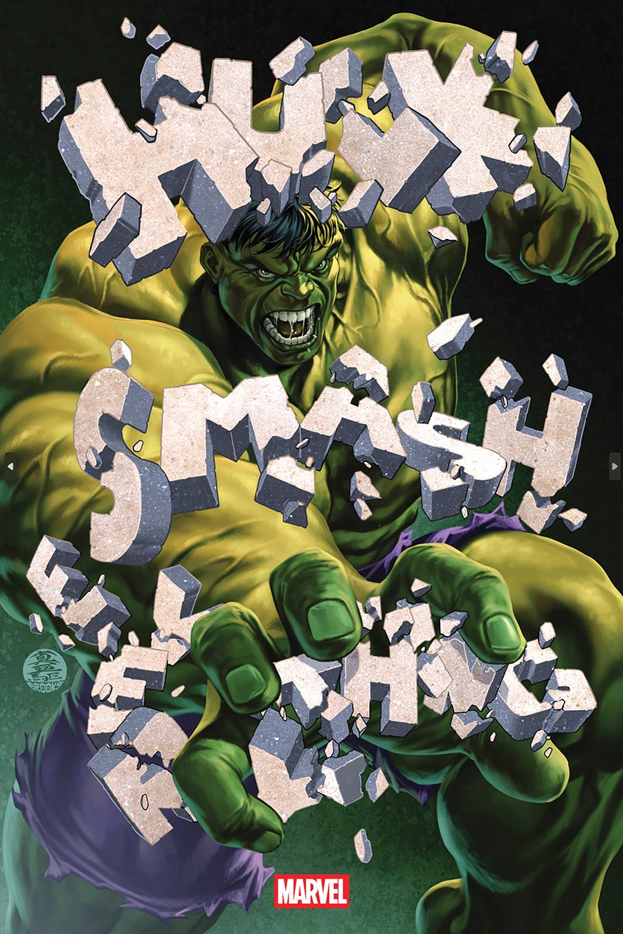 Hulk Smash Everything #1 Cover B Variant Mark Brooks Cover
