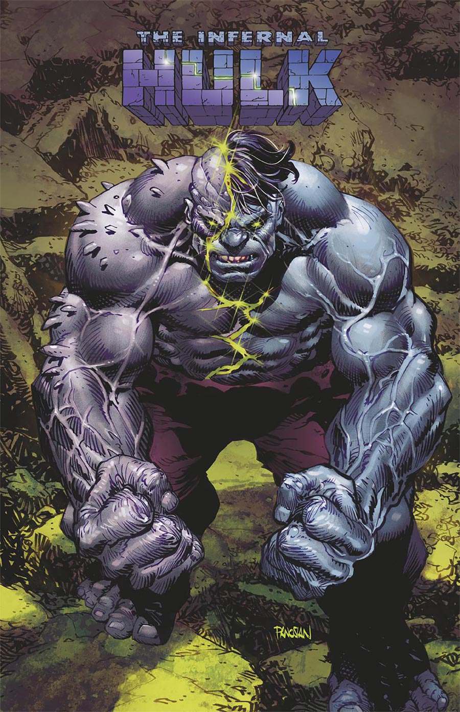 Infernal Hulk #1 Cover E Variant Dan Panosian Foil Cover