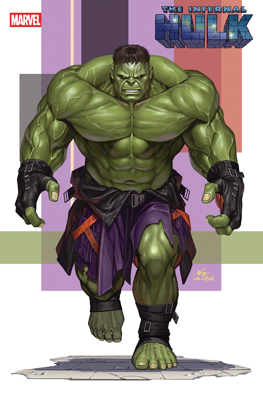 Infernal Hulk #1 Cover B Variant Inhyuk Lee Street-Verse Cover