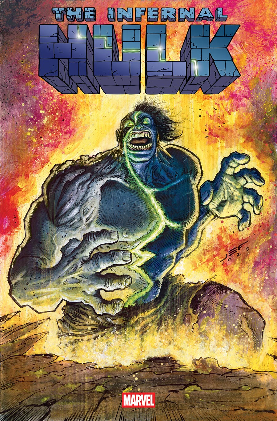 Infernal Hulk #1 Cover F Incentive Juan Ferreyra Variant Cover