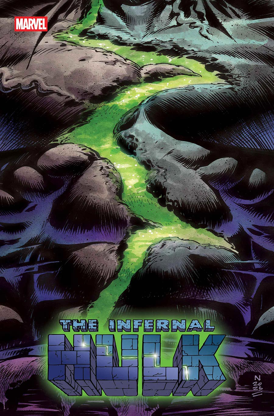 Infernal Hulk #1 Cover C Variant Nic Klein Promo Cover