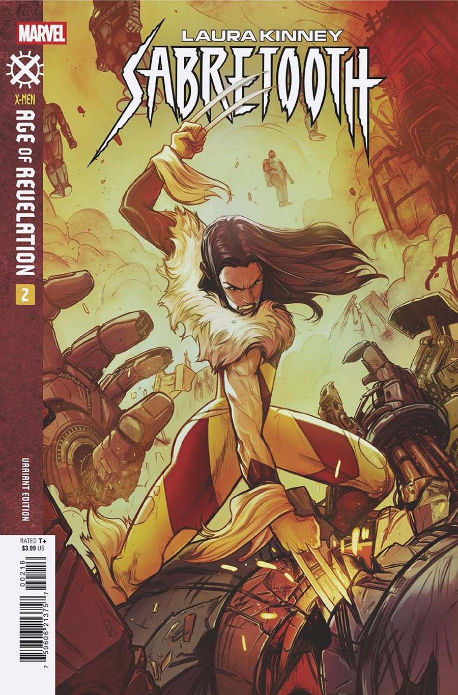 Laura Kinney Sabretooth #2 Cover D Incentive Nimit Malavia Variant Cover (Age Of Revelation Tie-In)