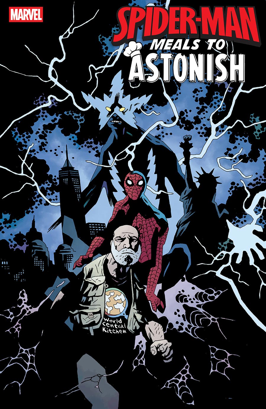 Spider-Man Meals To Astonish #1 (One Shot) Cover A Regular Mike Mignola Cover