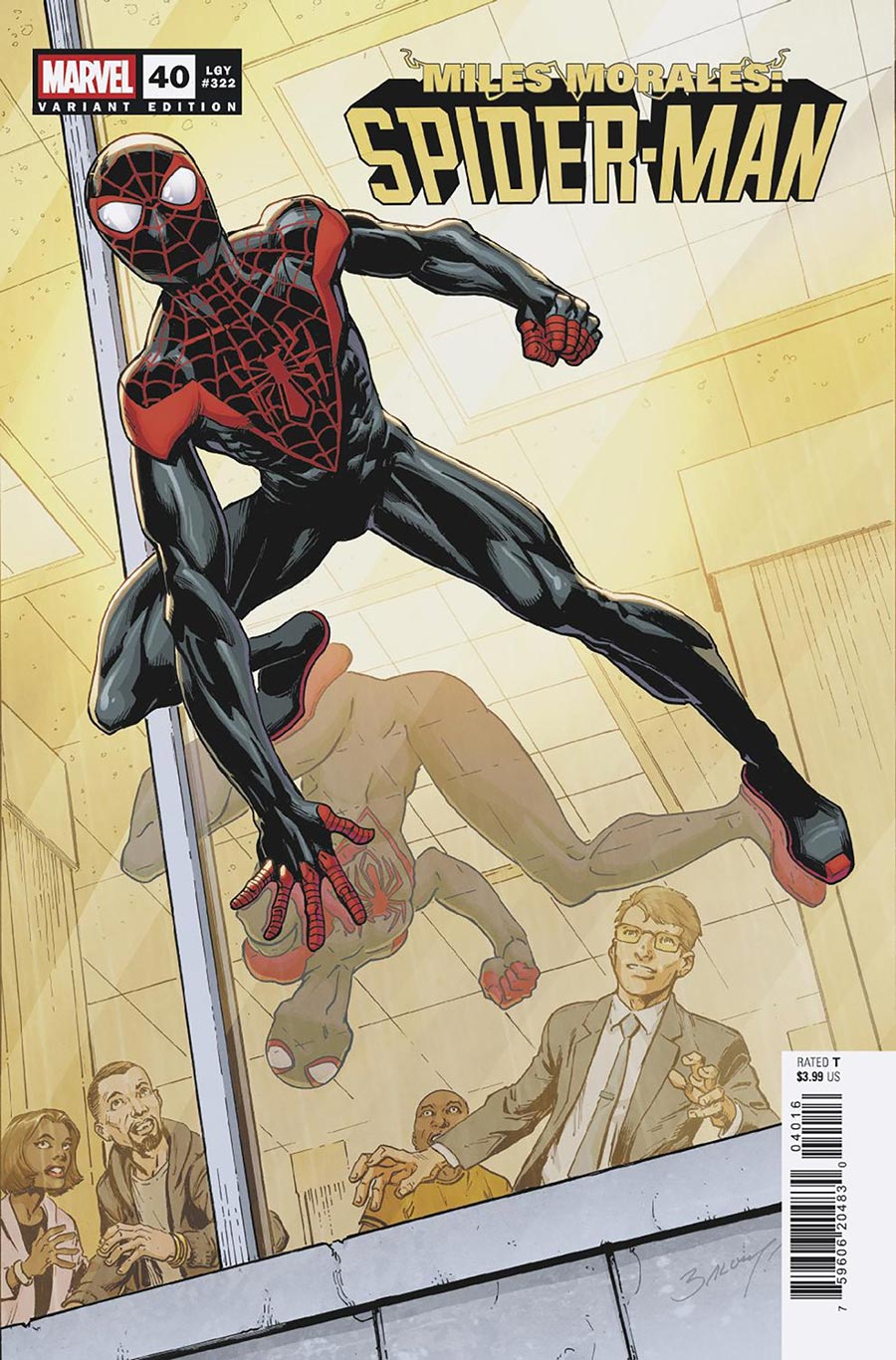 Miles Morales Spider-Man Vol 2 #40 Cover D Incentive Mark Bagley Variant Cover