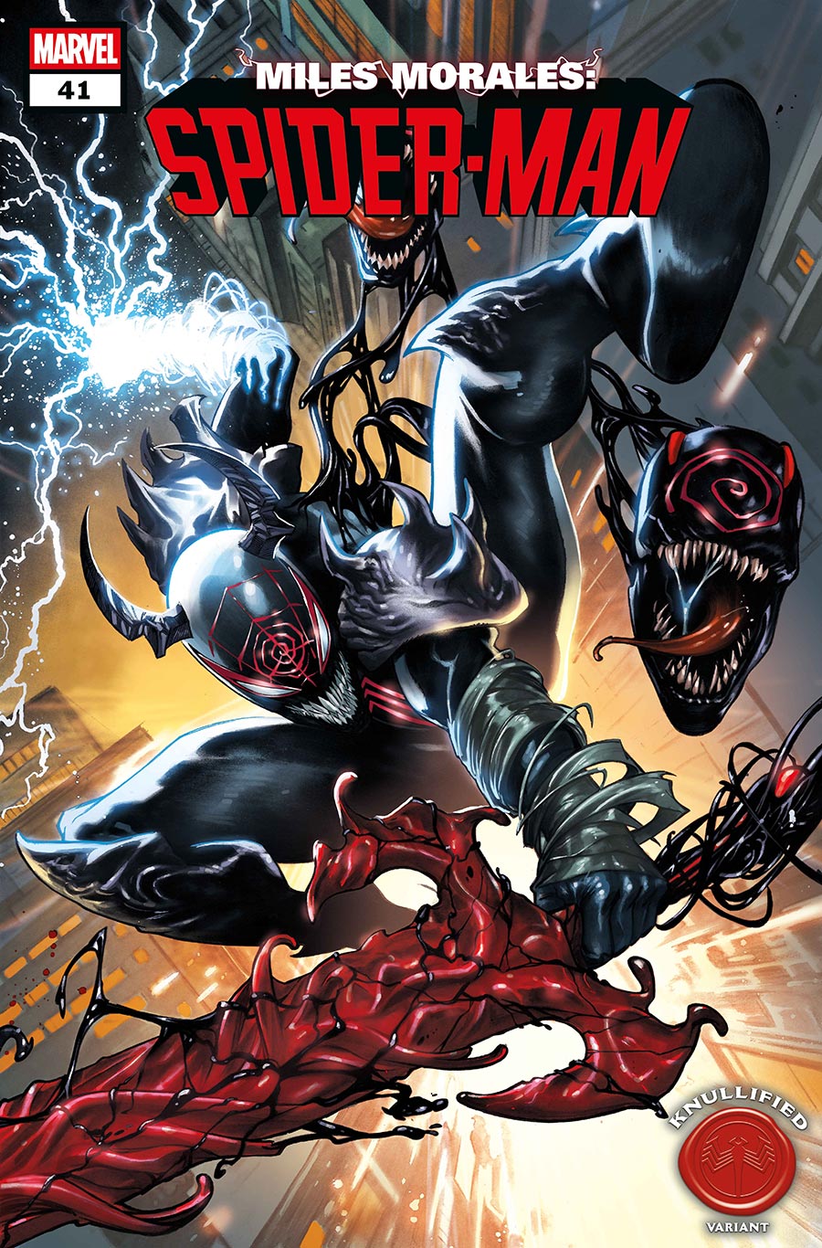 Miles Morales Spider-Man Vol 2 #41 Cover B Variant Francesco Manna Knullified Cover