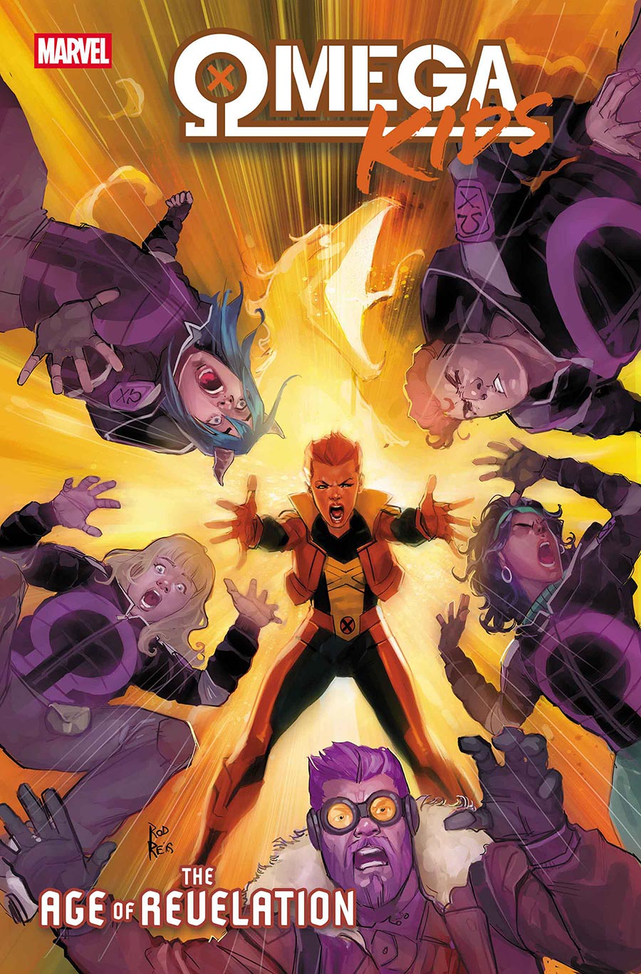 Omega Kids #2 Cover A Regular Rod Reis Cover (Age Of Revelation Tie-In)