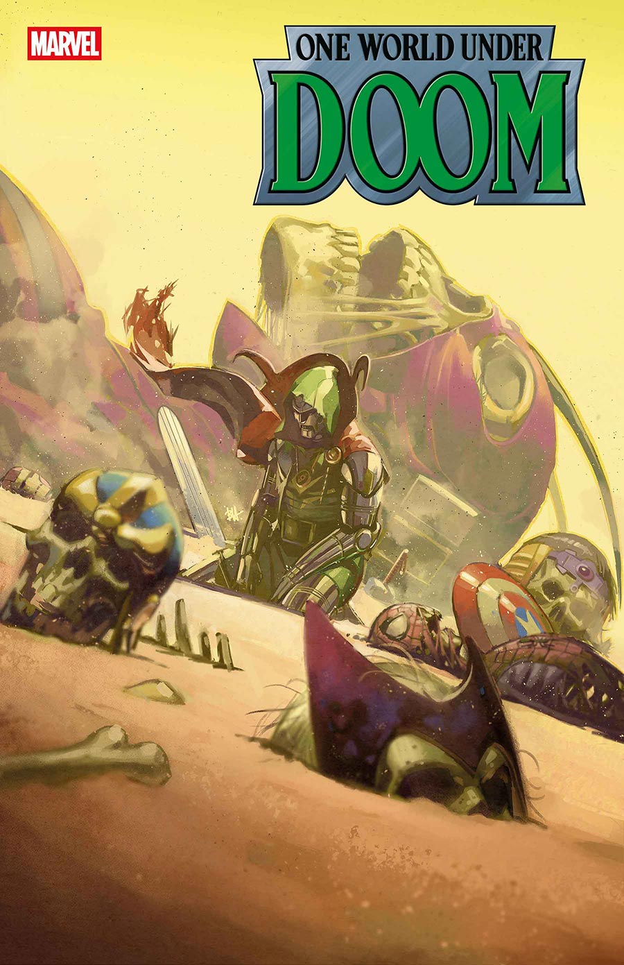 One World Under Doom #9 Cover A Regular Ben Harvey Cover