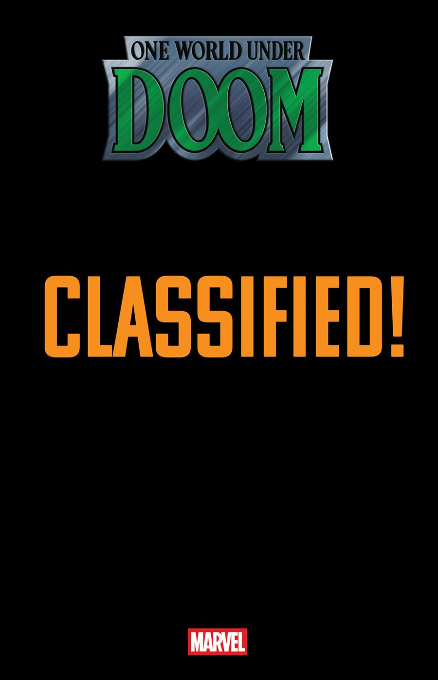 One World Under Doom #9 Cover E Variant Martin Coccolo Foreshadow Cover