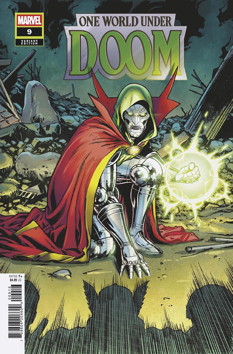 One World Under Doom #9 Cover I Incentive Matteo Della Fonte Variant Cover