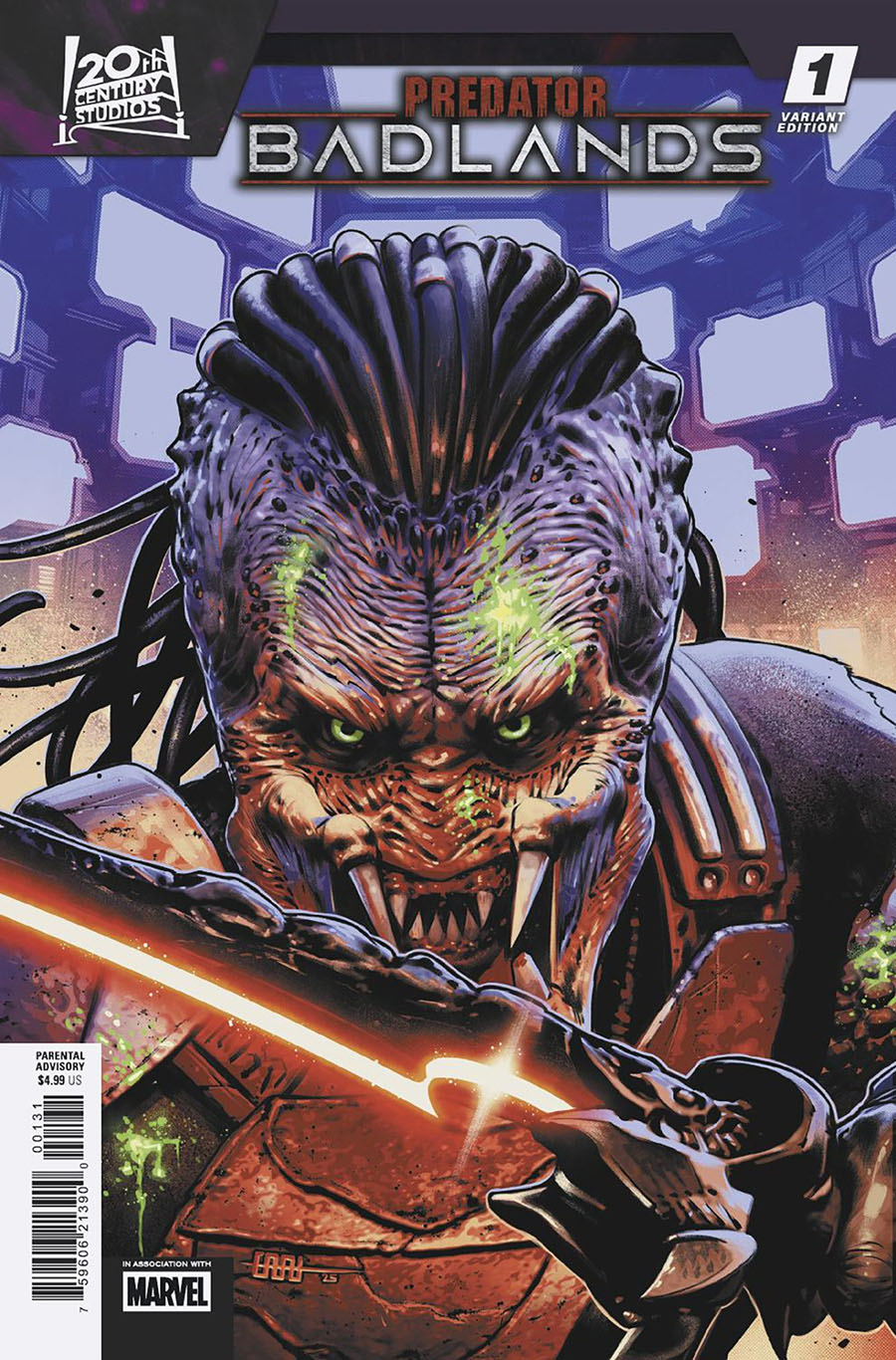 Predator Badlands #1 (One Shot) Cover C Variant CAFU Cover