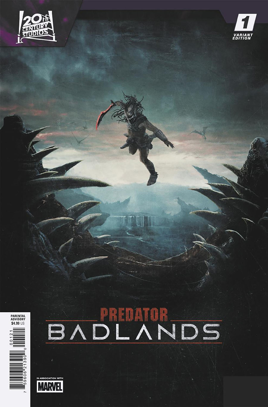 Predator Badlands #1 (One Shot) Cover B Variant Movie Cover