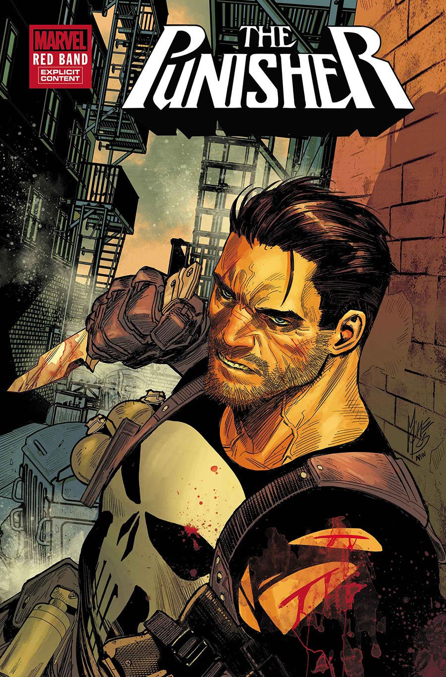 Punisher Red Band #3 Cover A Regular Marco Checchetto Cover With Polybag