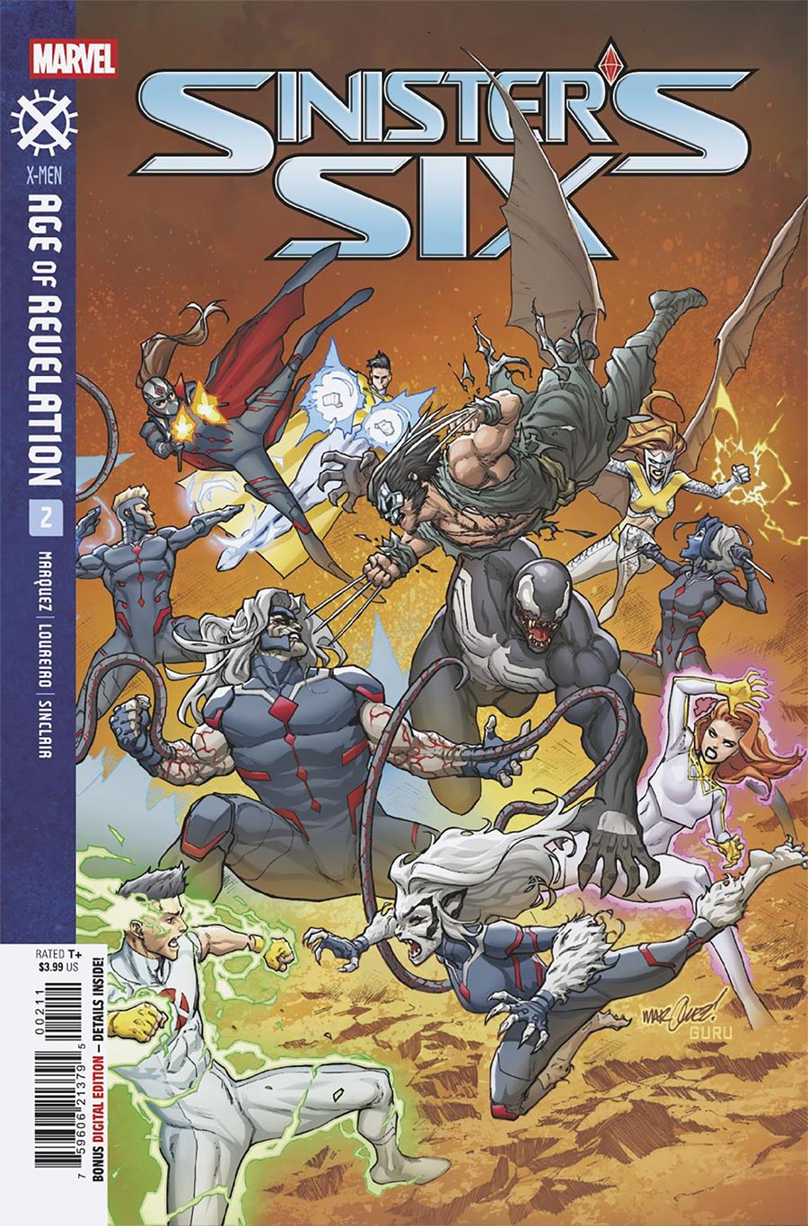 Sinisters Six #2 Cover A Regular David Marquez Cover (Age Of Revelation Tie-In)