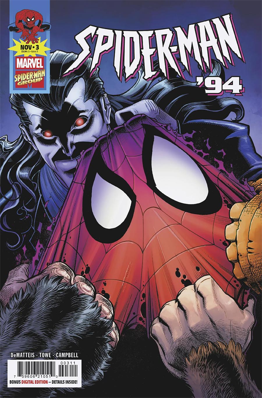 Spider-Man 94 #3 Cover A Regular Nick Bradshaw Cover