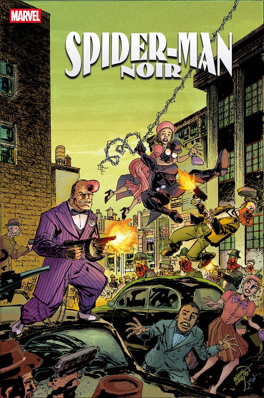 Spider-Man Noir Vol 3 #2 Cover B Variant Erik Larsen Cover