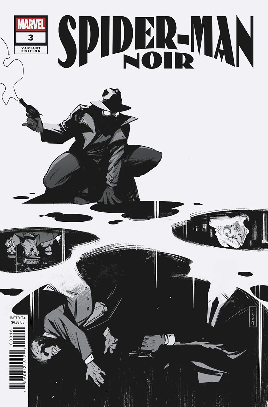 Spider-Man Noir Vol 3 #3 Cover C Incentive Nogi San Variant Cover