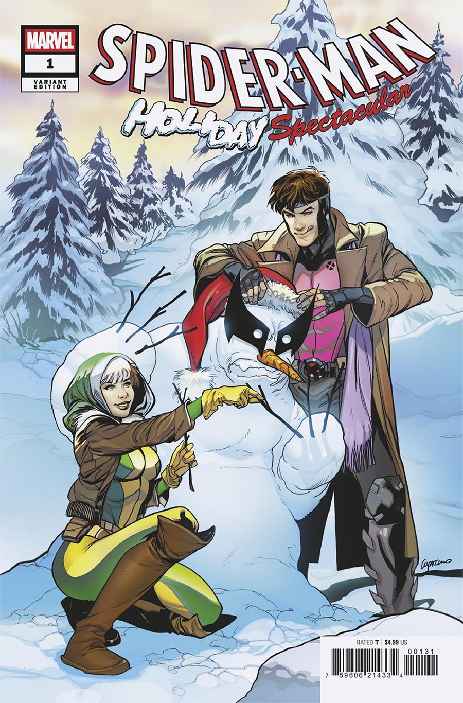 Spider-Man Holiday Spectacular (2025) #1 (One Shot) Cover C Variant Emanuela Lupacchino Cover