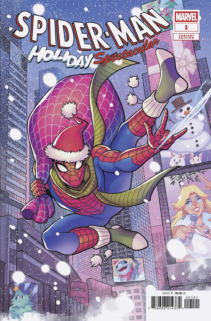 Spider-Man Holiday Spectacular (2025) #1 (One Shot) Cover B Variant Kasia Nie Cover