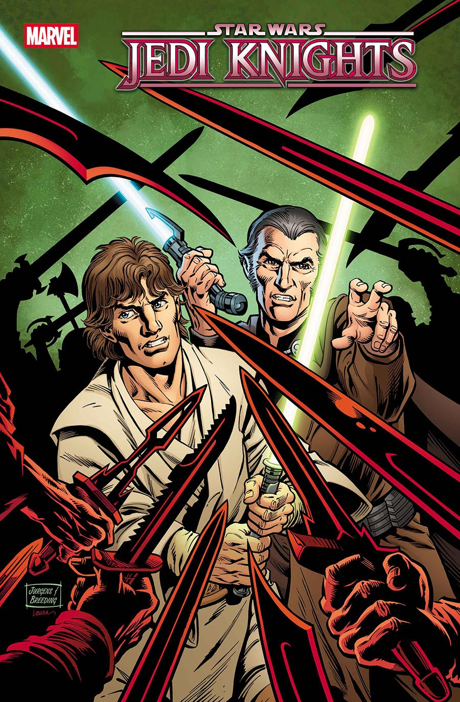 Star Wars Jedi Knights #9 Cover B Variant Dan Jurgens Classic Homage Cover